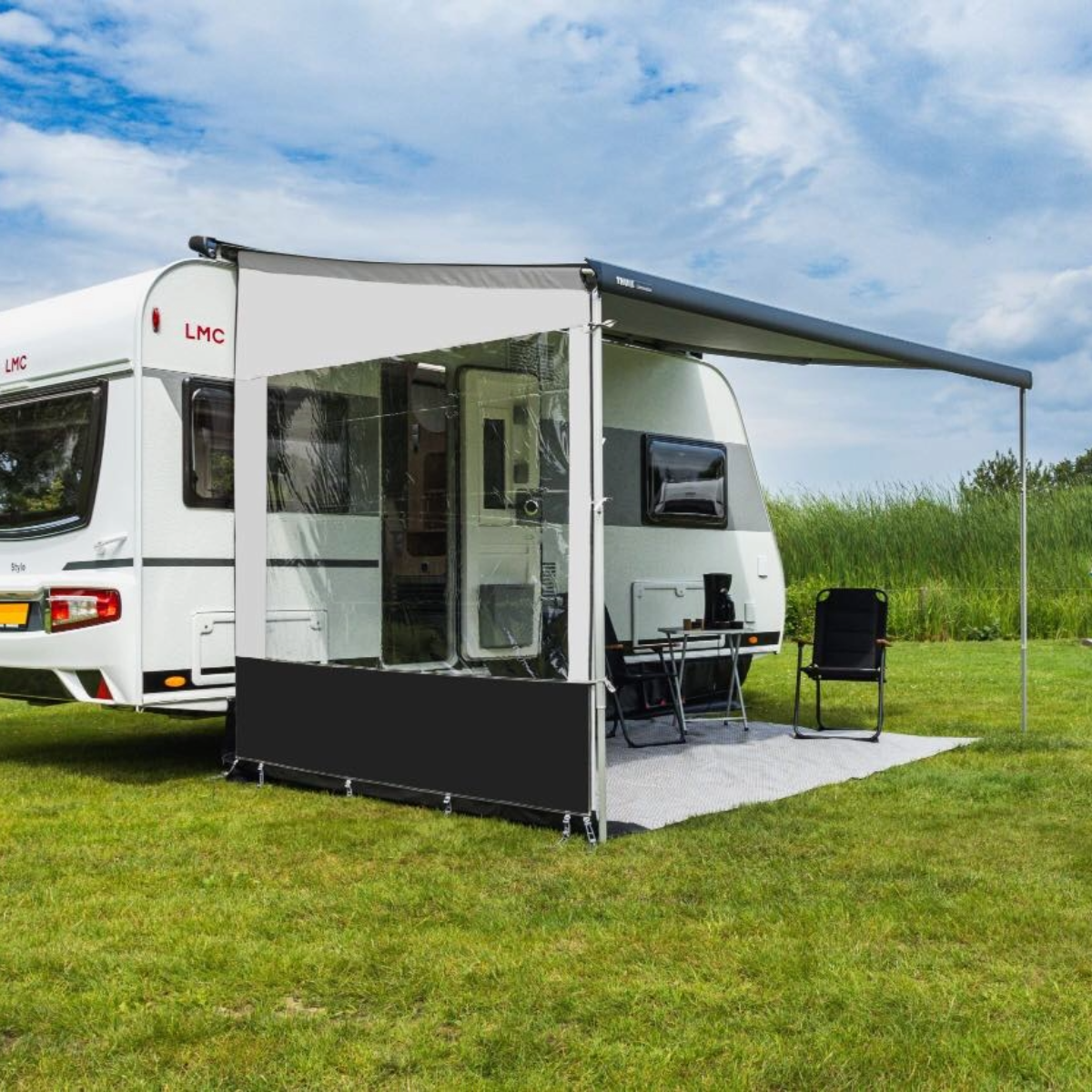 Reda - Nomad Zijwand 250 met Raam Caravan Thule Cassetteluifel
